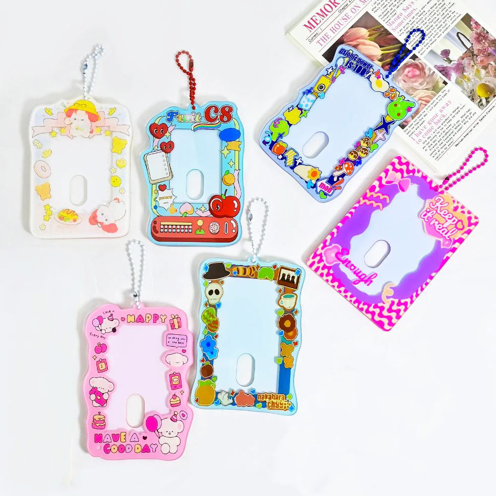 Custom Acrylic Photocard Holder – Personalized K-pop & Anime Card Display