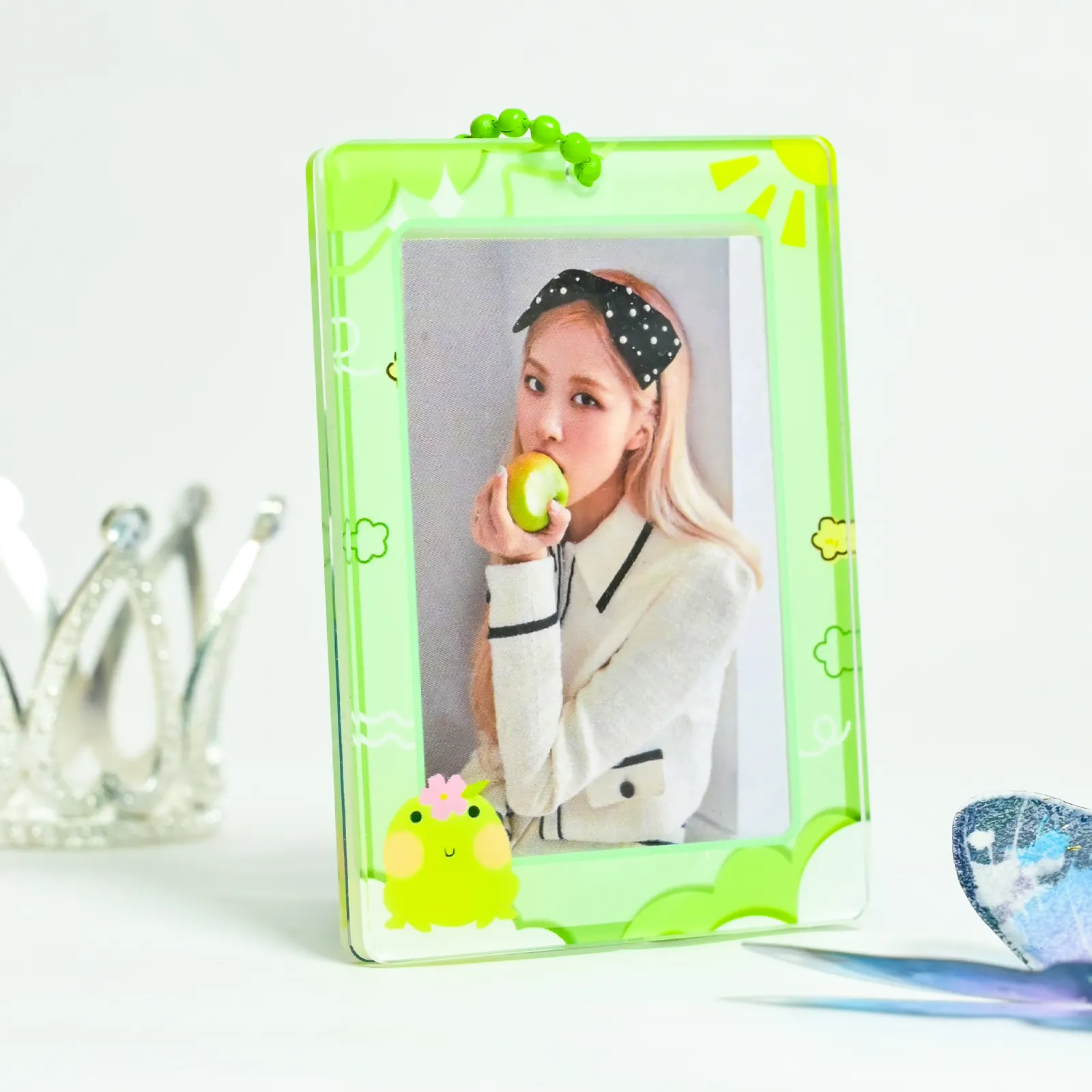Custom Acrylic Photocard Holder – Personalized K-pop & Anime Card Display