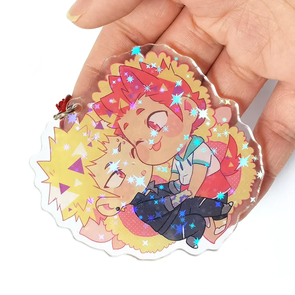 Custom Holographic Keychain