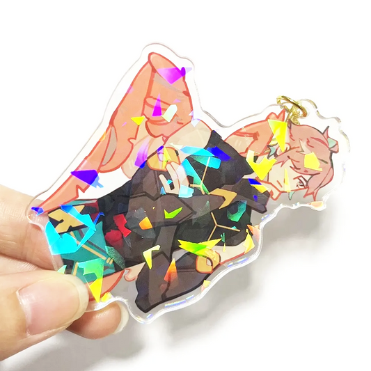 Custom Holographic Keychain